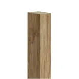 3D dekorativne letvice za zid, ukrasne, drvene, za pregradni zid (28x37mm) (hrast wotan)