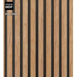Akustični drveni panel, OAK HALIFAX, 28x275 cm (0,77 m²)