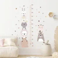 Wall sticker for children room, with animals, 113x67cm