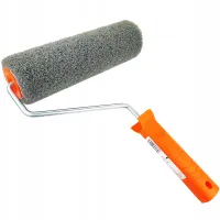 Roller for applying leveling compound/putty, 25 cm + holder, SOLID TOOLS Poland