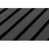 Vanjska zidna obloga, drvena fasada, WPC, 219x26x2900mm, crna (0.63 m2)