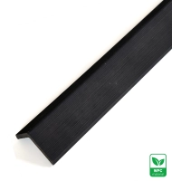 Zaključni L profil za WPC leseni paneli, 2900 mm (ČRNA)