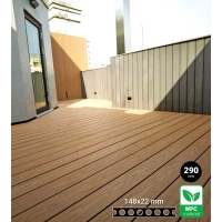 WPC terasna daska TIKOVINA, tekstura drveta, 148x22 mm, duljina 290 cm