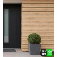 Fasadni panel, imitacija drveta, SVJETLI RUSTIKALNI HRAST, 120x50x2 cm, stiropor (0,60 m²)