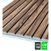 Fasadni panel, imitacija drveta, SIBIRSKI ARIŠ, 120x50x2 cm, stiropor (0,60 m²)