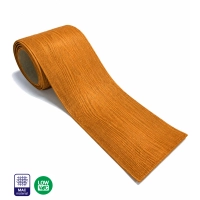 Homlokzati burkolat tekercsben, fautánzat, aranytölgy, 260cm x 18 cm x 0,3 cm (0,47 m²)