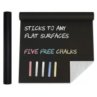 Self-adhesive film type "chalkboard" for children's room wall 45x200 cm
