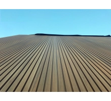 WPC falburkolat, 219x26x2900mm, kávé (0.63 m2)