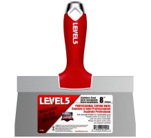 20 cm Glettelő Spakli Soft Grip Nyéllel LEVEL5 5-134