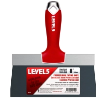 20 cm Glettelő Spakli Soft Grip Nyéllel LEVEL5 5-122