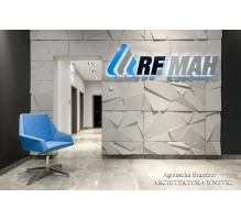 3D panel za steno, dekorativni beton, CRYSTAL PB 05
