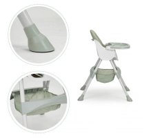 Baby high chair 2 in 1, azure, NOAH