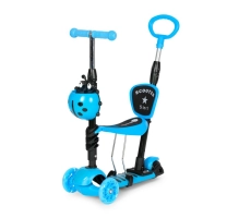Children scooter 3 in 1, Ladybug, blue