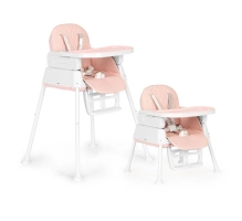 Otroški stol 2v1, roza, Ecotoys, 87x63x56cm
