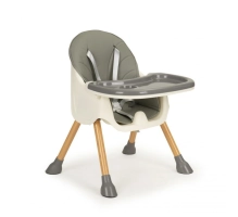 Baby high chair 2in1, gray, NOAH