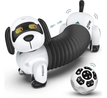 Robot dog DOGGY, dachshund, kid toy, remote control + following