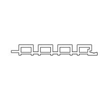 WPC falburkolat, 219x26x2900mm, aranytölgy (0.63 m2)