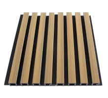 WPC homlokzati panel, 219x2900 mm, két színben, VILÁGOS TÖLGY & FEKETE (0,63 m²)