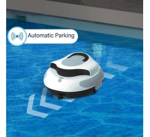 TUTTA Battery robot vacuum cleaner for pool, 5000mAh battery, IPX8 waterproof, 100 min runtime, up to 3m depth, up to 93 m²