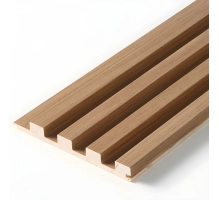 GRILL zidni panel, masivno drvo, vodootporan, KAVA, 147x2750 mm (0.40 m²)