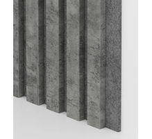 Akusztikus fa panel, BETON/LOFT, 28x275cm (0.77 m²)