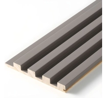 GRILL zidni panel, masivno drvo, vodootporan, SVIJETLO SIVI, 147x2750 mm (0.40 m²)