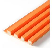 GRILL zidni panel, masivno drvo, vodootporan, NARANČASTI, 147x2750 mm (0.40 m²)
