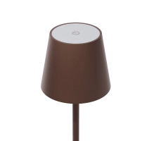 Stolna lampa za restorane, SMEĐA, s baterijom, punjiva, 3600 mAh
