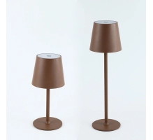 Stolna lampa za restorane, SMEĐA, s baterijom, punjiva, 3600 mAh