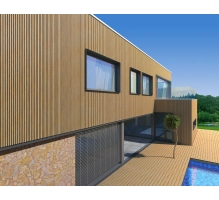 Zunanji leseni panel, WPC, 219x26x2900mm, winchester (0.63 m2)