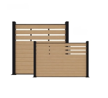 WPC daska za ogradu, JAVOR, 162x20 mm, 1750 mm dužina, široke letvice