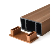 Završni poklopac za drvene brisoleje 100x53 mm, SMEĐI, plastični