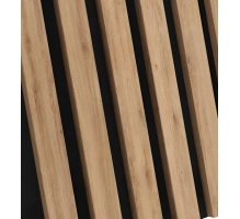 Akusztikus fa panel, ARANY CRAFT TÖLGY, 28x275cm (0.77 m²)