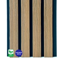 WPC fasadna ploča TIKOVINA/CRNA, tekstura DRVENA STRUKTURA 2K26, 219x2900 mm, dvobojna (0,63 m²)