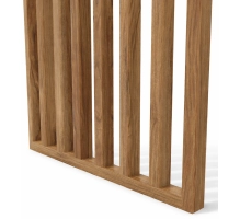 Fa lécek térelválasztó falakhoz (28x60 mm) (CATANIA TÖLGY)