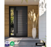 Fasadna obloga u roli, imitacija drveta, SVIJETLI HRAST, 260cm x 18 cm x 0,3 cm (0,47 m²)
