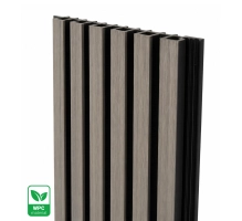 WPC fasadni panel, 223x26x2900 mm, SIVO s črnimi fugami, 6 rešetk (0,64 m²)