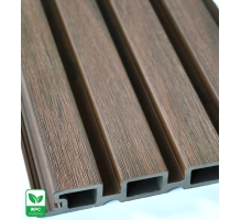 WPC wall cladding panel, board, WPC, 219x26x2900mm, walnut (0.63 m2)