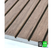 Fasadni panel, imitacija drveta, STARI ORAH, 120x50x2 cm, stiropor (0,60 m²)