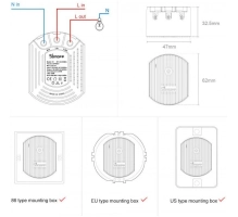 Wi-Fi zatemnitveno stikalo z RF kontrolo