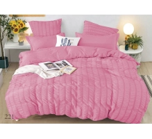 Posteljnina 160x200, 3 delna, roza