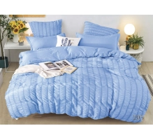 Posteljnina 160x200, 3 delna, modra