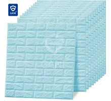 3D samoljepljive tapete naljepnice koje izgledaju kao cigla 3,5 mm (sive) (10 komada / 5,39 m2)