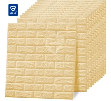 3D samoljepljive tapete naljepnice koje izgledaju kao cigla 3,5 mm (bijele) (10 komada / 5,39 m2)