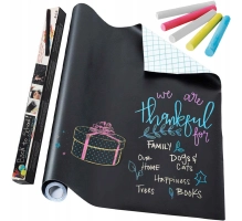 Self-adhesive film type "chalkboard" for children's room wall 45x200 cm