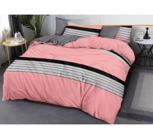 Posteljnina 160x200, 3 delna, soft pink