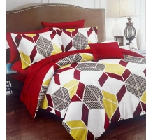 Posteljnina 160x200 ROMB, 3 delna, odstavek