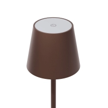 Stolna lampa za restorane, SMEĐA, s baterijom, punjiva, 3600 mAh