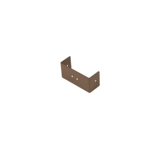 WPC timber tube LT-04A, 3D grain wood, AURORA, 100x50x2900 mm
