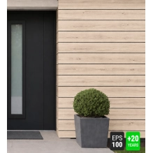 Fasadni panel, imitacija drveta, SVJETLI RUSTIKALNI HRAST, 120x50x2 cm, stiropor (0,60 m²)